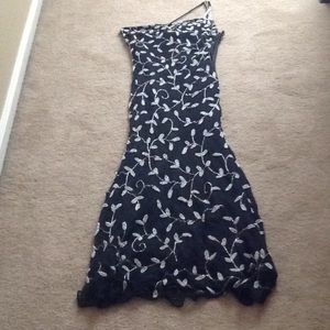 Formal Beaded/sequin  Dress size med 49 inch long